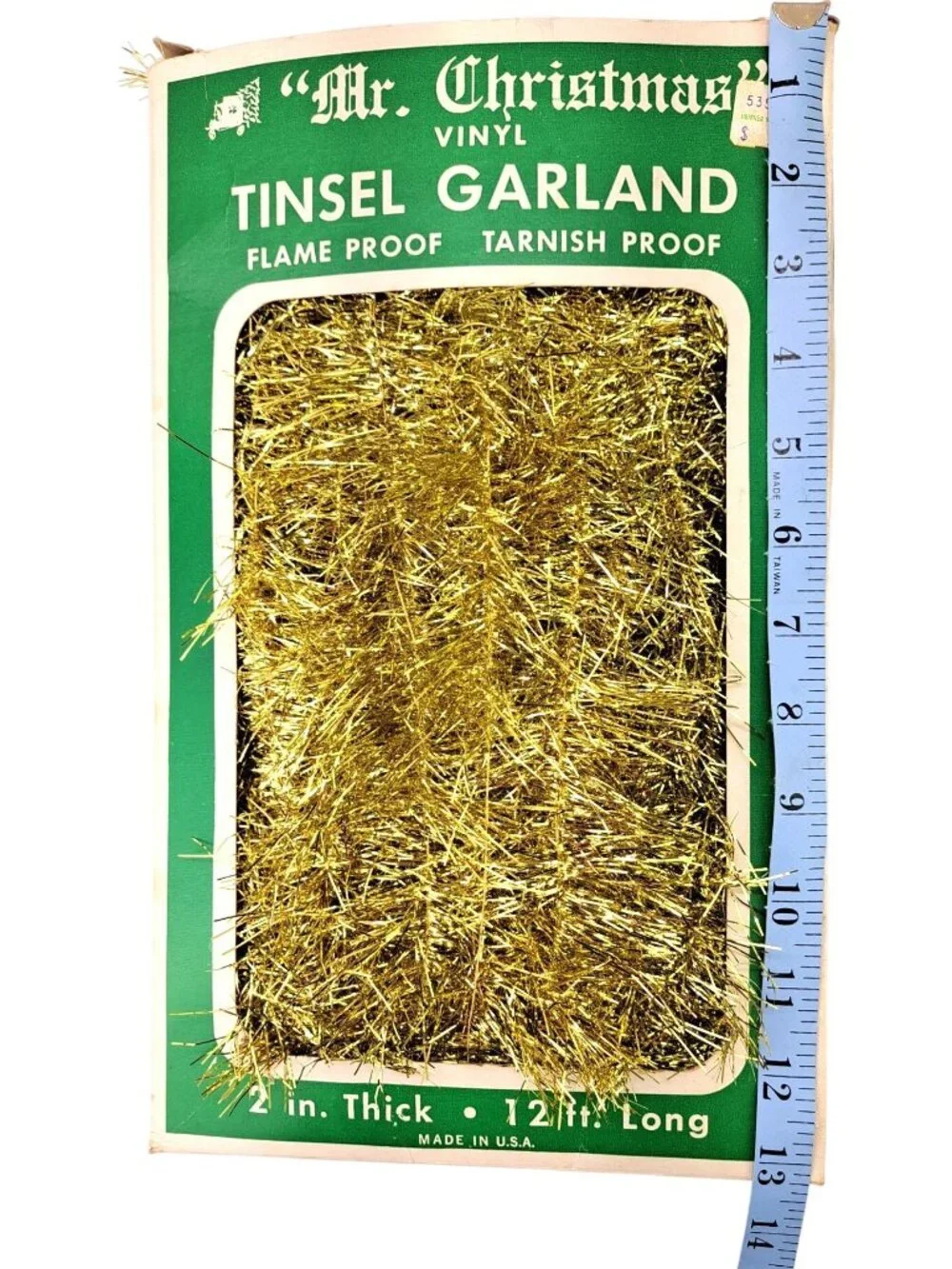 Vintage Mr. Christmas Vinyl Tinsel Garland 2